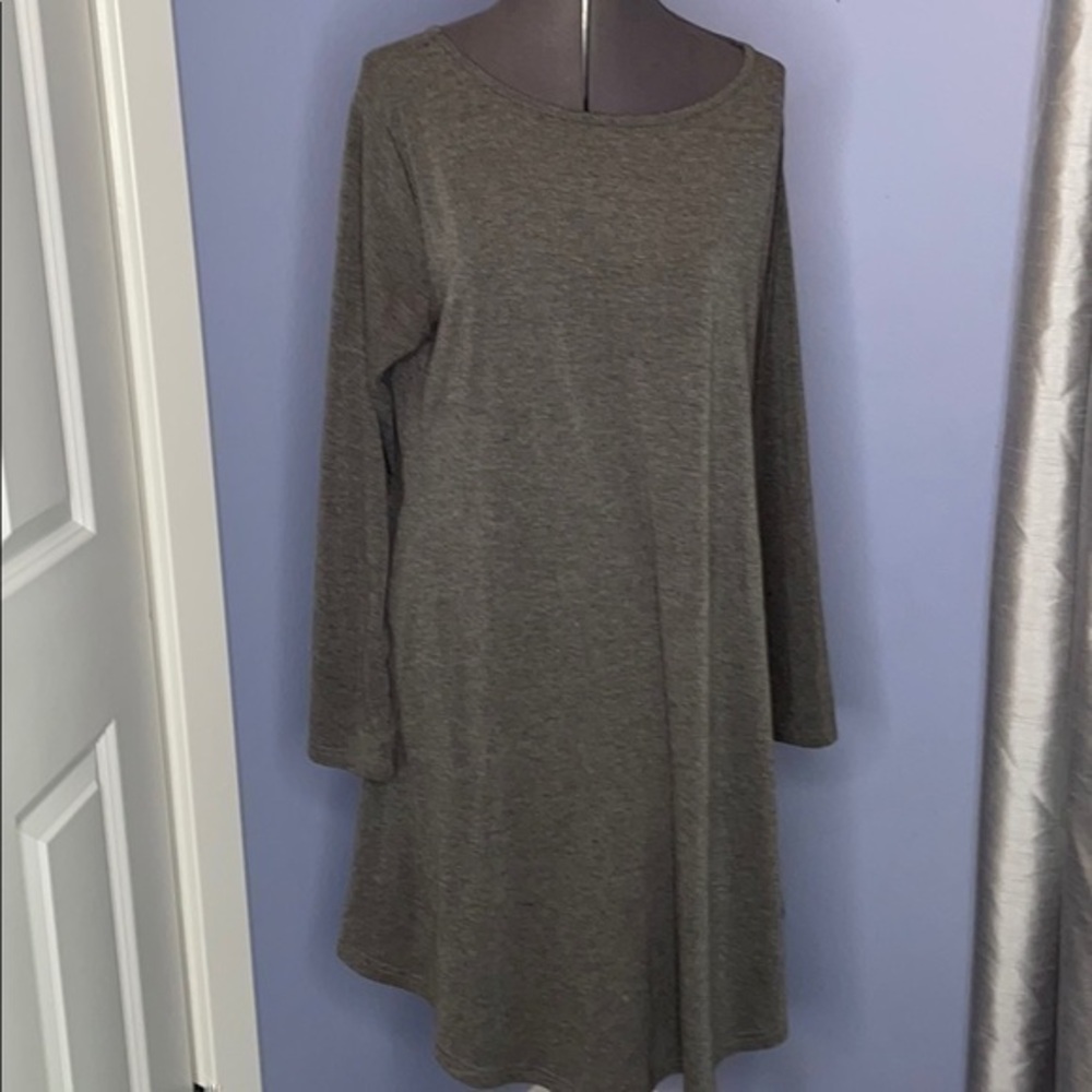 R-Jun dress gray dress large